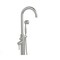 Castello Usa Neptune Freestanding Brushed Nickel Gooseneck Tub Filler Faucet with Float Handle CB-F04-BN-J0805 - alternate 9